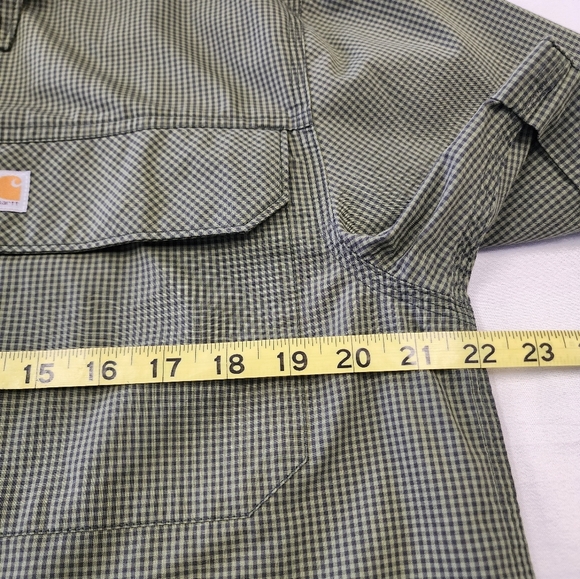 Carhartt Men's Green Force Relax-Fit Lightweight Short Sleeve, sz MD - Picture 5 of 14